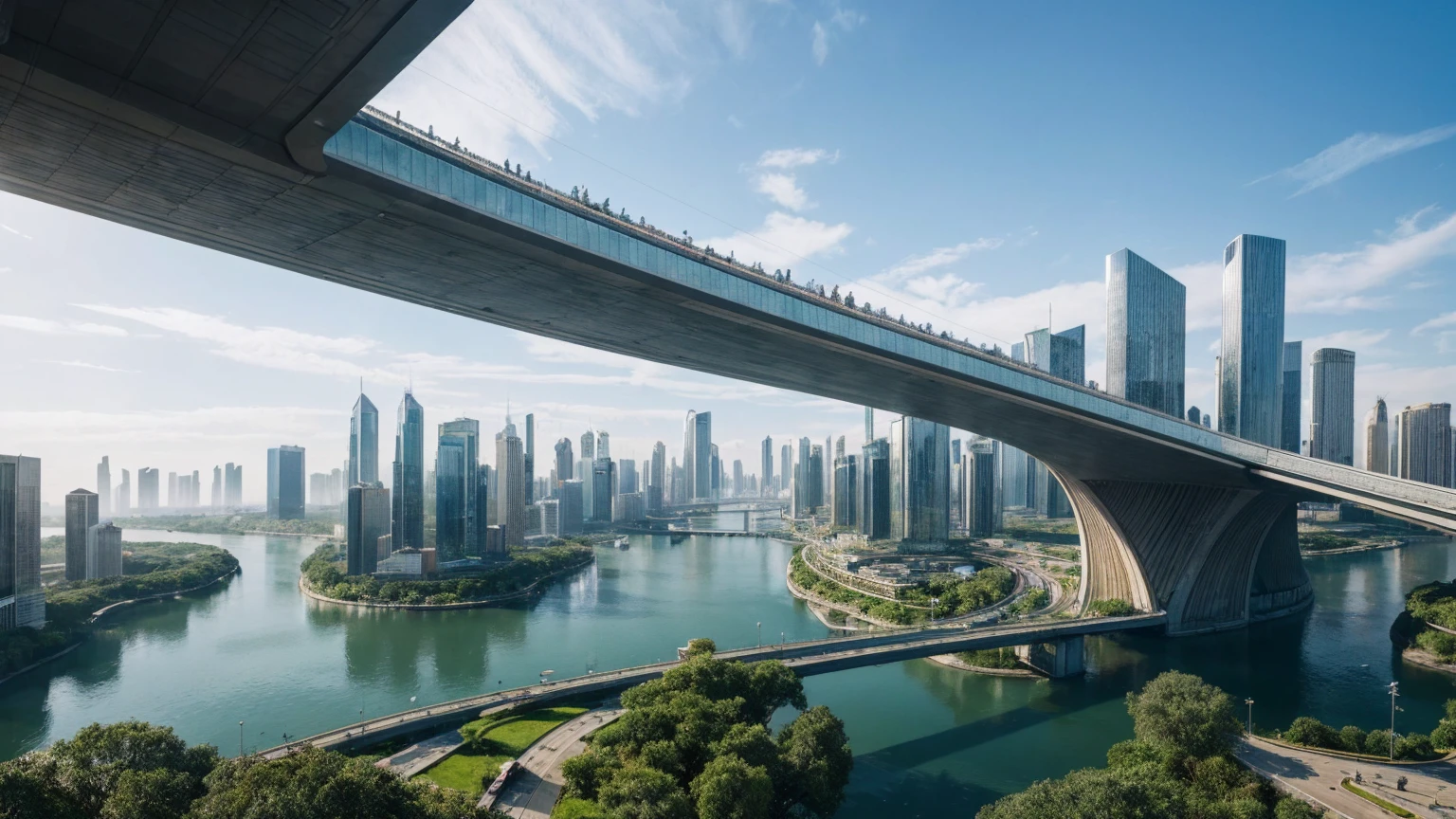 (Best quality,4K,8K,A high resolution,Masterpiece:1.2),Ultra-detailed,(Realistic,Photorealistic,photo-realistic:1.37),Futuristic floating city,Futuristic technology,Huge urban high-tech tablet platform,Airship,Floating in the sky,Futuristic city,Small airships around,High-tech hemispherical platform,Colorful lights,Advanced architecture,modernn architecture,skyscrapper,Access the cloud,Scenic beauty,view over city,Impressive design,Blend seamlessly with nature,energetic and vibrant atmosphere,Futuristic transportation system,Parking is suspended,Transparent path,Lush greenery,Sky gardens,cascading waterfalls,Magnificent skyline,reflections on the water,Sparkling river,Architectural innovation,futuristic skyscrapers,Transparent dome,The shape of the building is unusual,Elevated walkway,Impressive skyline,Glowing lights,Futuristic technology,Minimalist design,Scenic spots,Panoramic view,Cloud Piercing Tower,Vibrant colors,epic sunrise,epic sunset,Dazzling light display,magical ambiance,The future city,Urban Utopia,LuxuryLifestyle,Innovative energy,sustainable development,Smart city technology,Advanced infrastructure,Tranquil atmosphere,Nature and technology live in harmony,Awesome cityscape,Unprecedented urban planning,Architecture connects seamlessly with nature,High-tech metropolis,A cutting-edge engineering marvel,The future of urban living,Visionary architectural concept,Energy-efficient buildings,Harmony with the environment,A city floating above the clouds,Utopian dreams become reality,The possibilities are endless,State-of-the-art transportation network,Green energy integration,Innovative materials,Impressive holographic display,Advanced communication system,Breathtaking aerial view,Quiet and peaceful environment,Modernist aesthetics,Ethereal beauty