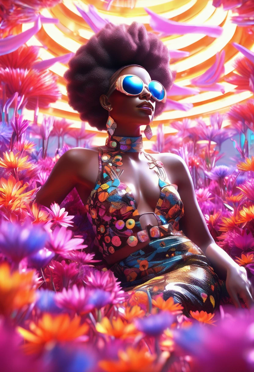 Close -up,woman sitting on a chair with a cup of coffee in her hand, in style of nadine ijewere, stylish pose, on a bright day, 🤬 🤮 💕 🎀, sitting down casually, edited, rich colourful, with a cool pose, young lady, * colour splash *, brightly coloured, colourful, vibrant aesthetic, profile image