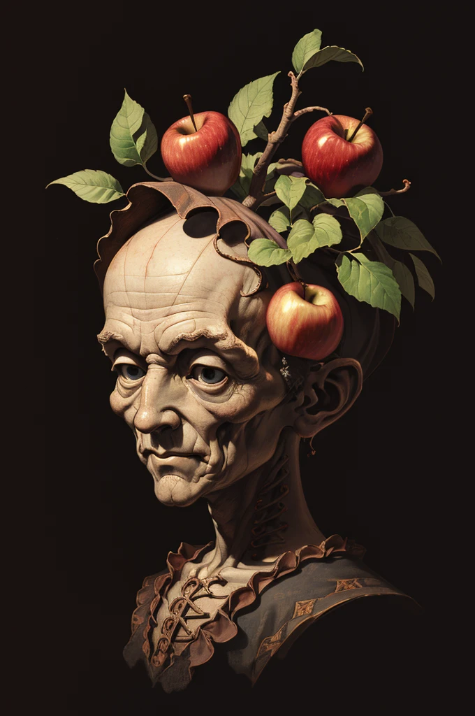 I hug an apple with 6 arms