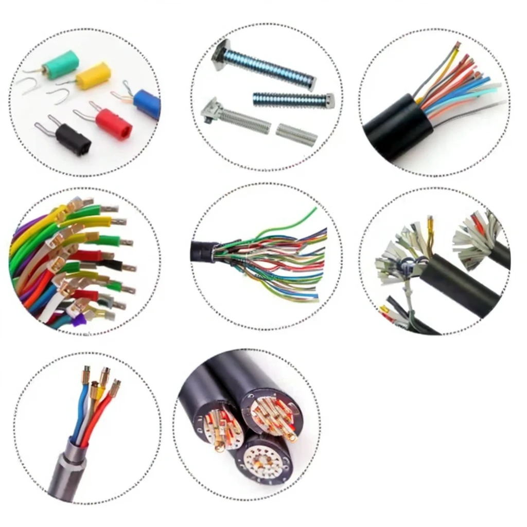a close up of a bunch of electric wire and electric wire with different colors, cable electric electric wire, cable electric wire, electrical cables, cables and tubes, electric wire and cables, electrical electric wire, electric wire and tubes, cables, electronic electric wire, electric cables, cables and electric wire, electric wire and cords, electric wire管理, electrical, wiring, tubes and cables, Electronic Component, cable, electric wire