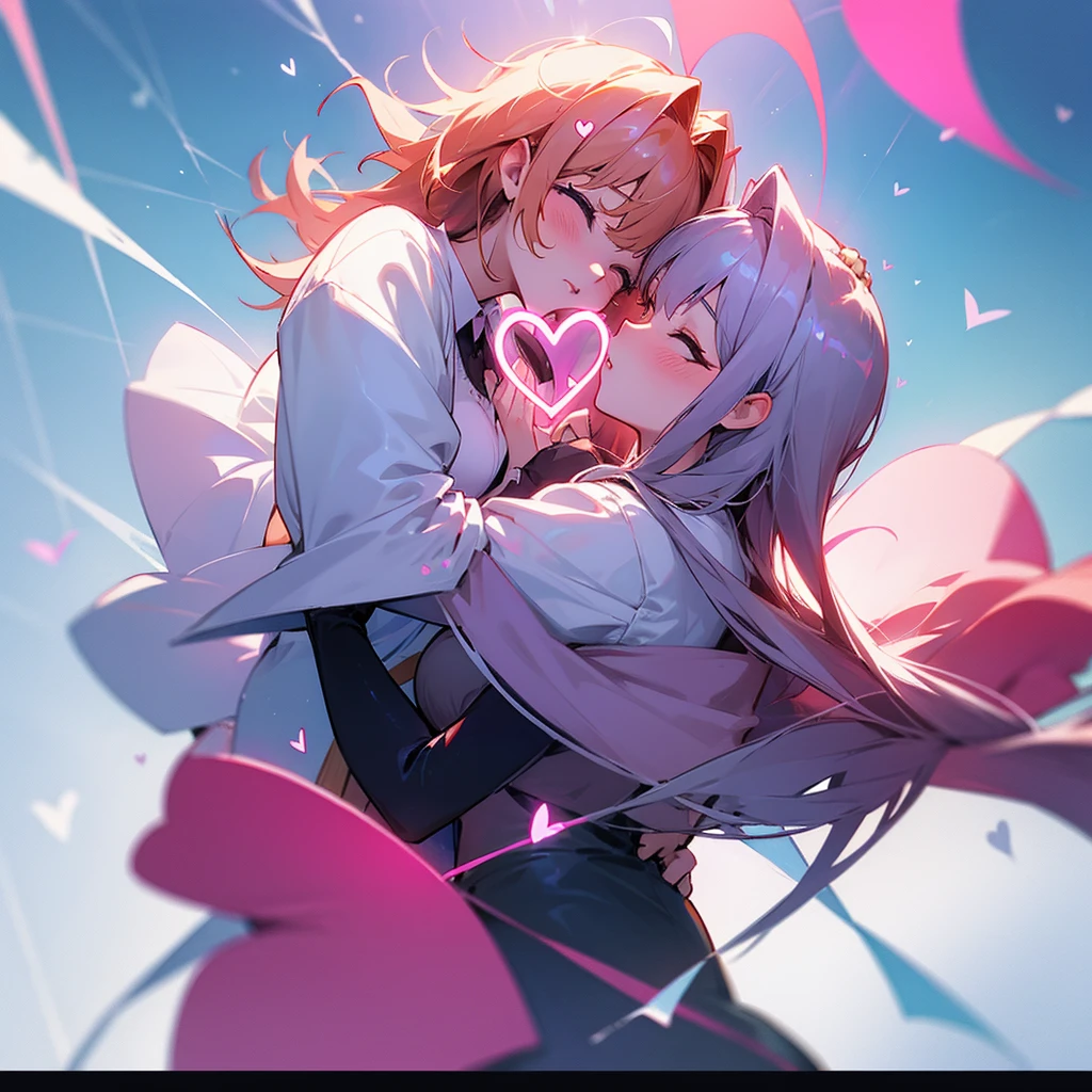 A heart in love