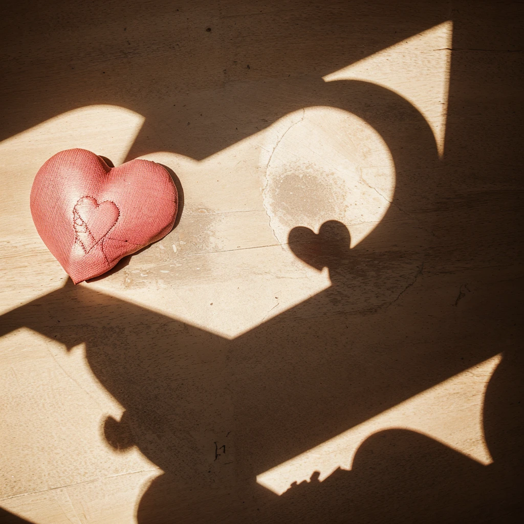 A heart in love