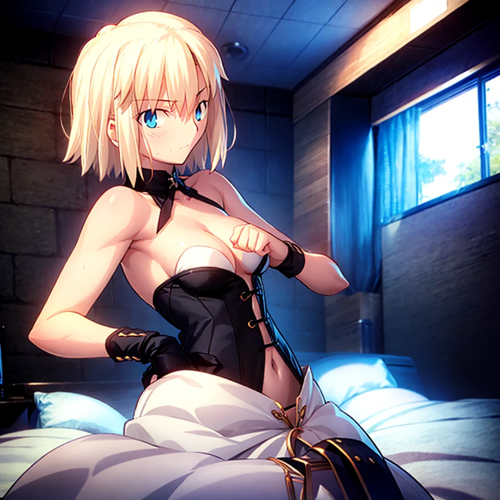 High resolution, 最high resolution,high resolution,{Things to know_f de staynightufotable:1.15}, Rubio_ Best Quality, masterpiece, フルnude,Sweatだく,Blushing,smile,Armpitアップ,Sweat,Armpitを広げて見せている,bed,Moist,Blonde,whole body,pubic hairあり,Love juice,Armpit,side,sideの下,Armpitの下,sideアップ,Sweatをかいている,sideSweat,Upper Body, 1 person,sideズーム,Armpitズーム,Armpitを見せつける,sideを見せつける,両Arms behind head,nude,Raise your arms, Inner cavity reflection,whole body,Two arms,Alone,sexy,1 personだけ,Looking at me,膣からsemenが垂れている,front,pubic hair,Obscene lines,Ray tracing,Slender body,E Cup,Embarrassing,Armpit強調,side強調,ArmpitSweat,sideSweat,Wet Skin,Open your mouth,Noise Reduction,((Place your hands behind your head)),Emphasis on the crotch,Chest Enhancement,stage,Perfect lighting,体をfront,Look up,looking at the camera,真front,I don't want to go away.,体をfront,両Raise your arms,両Arms behind head,Embarrassing,Hands behind head,Hotel Rooms,bedの上,全naked,naked,膣からsemenが垂れている,bedに横たわる,,フルnude,オイルを塗ったテカテカのsideの下を見せる、オイルを塗った光沢のあるsideの下:1.30、Surreal、sideの下、オイルを塗った光沢のあるsideの下:1.30、光沢のあるsideの下、オイルを塗ったぬるぬのsideの下:1.30、ぬるぬるした光沢のあるsideの下:1.20、明るく詳細なsideの下、sideの下の細かいシワ:1.7、リアルなsideのシワ:1.7、sideの下を照らす光:1.4、side毛穴の細部まで), Armpit見せポーズ,side見せポーズ,Nipples,Nipplesが立っている,No clothes,素っnaked,Armpitアップ,sideアップ,NaughtyなArmpit,Naughtyなside,Sweat,Naughty,Arms behind head,Armpitを広げる,sideを広げる,Embarrassed look,Love juiceが垂れている,NaughtyなPussy,体をfrontへ,pubic hairが生えている,pubic hair,semen,semenまみれ,Naughtyな体,Naughtyな身体,NaughtyなPussy,Naughtyなgenital,genital,NaughtyなPussy,Naughtyなnaked,Naughtyなnaked体,Naughtyな肉体,Naughtyなボディー,恥ずかしそうにArmpitを見せている,恥ずかしそうにsideを見せている,lotion,lotionまみれ,Vaginal fluid,Vaginal fluidが垂れている,Love juice,Love juiceが垂れている,semenでベタベタ,Sticky with semen,Sperm,Spermまみれ,Spermでベタベタ,Pussy,Pussyを見せつける,Pussy,Pussyを見せつける,Embarrassed look,Groinにタトゥー,Groin,View your viewers,genital,女genital
