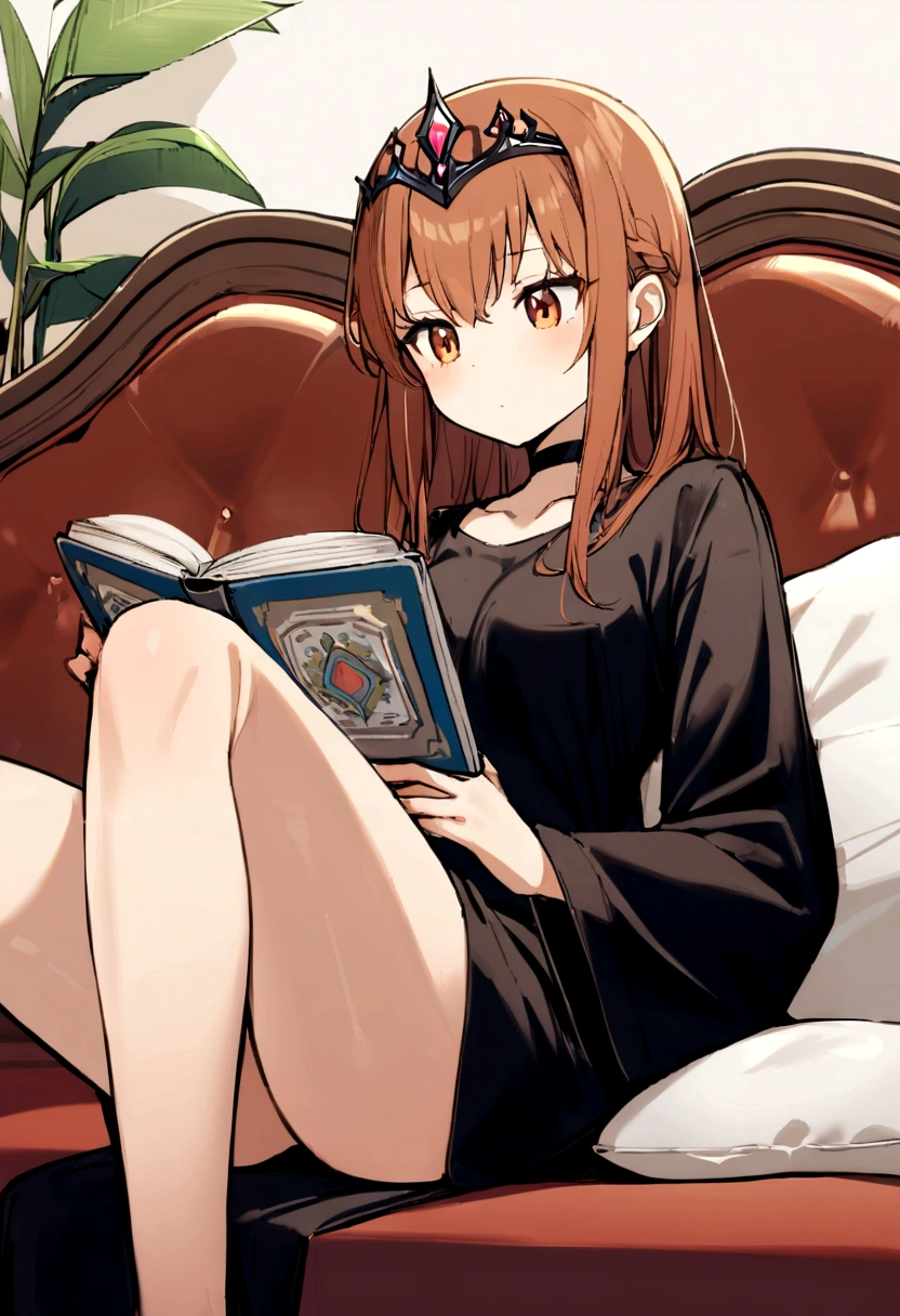 masterpiece, best quality, expressive eyes, perfect face, a little ??? get transformed into a kid cuntboy, solo, surpriced, blushed, black hair, long hair, red baseball cap, brown eyes, full body, bare foot, naked, in a bedroom, pussy, shining magic book.