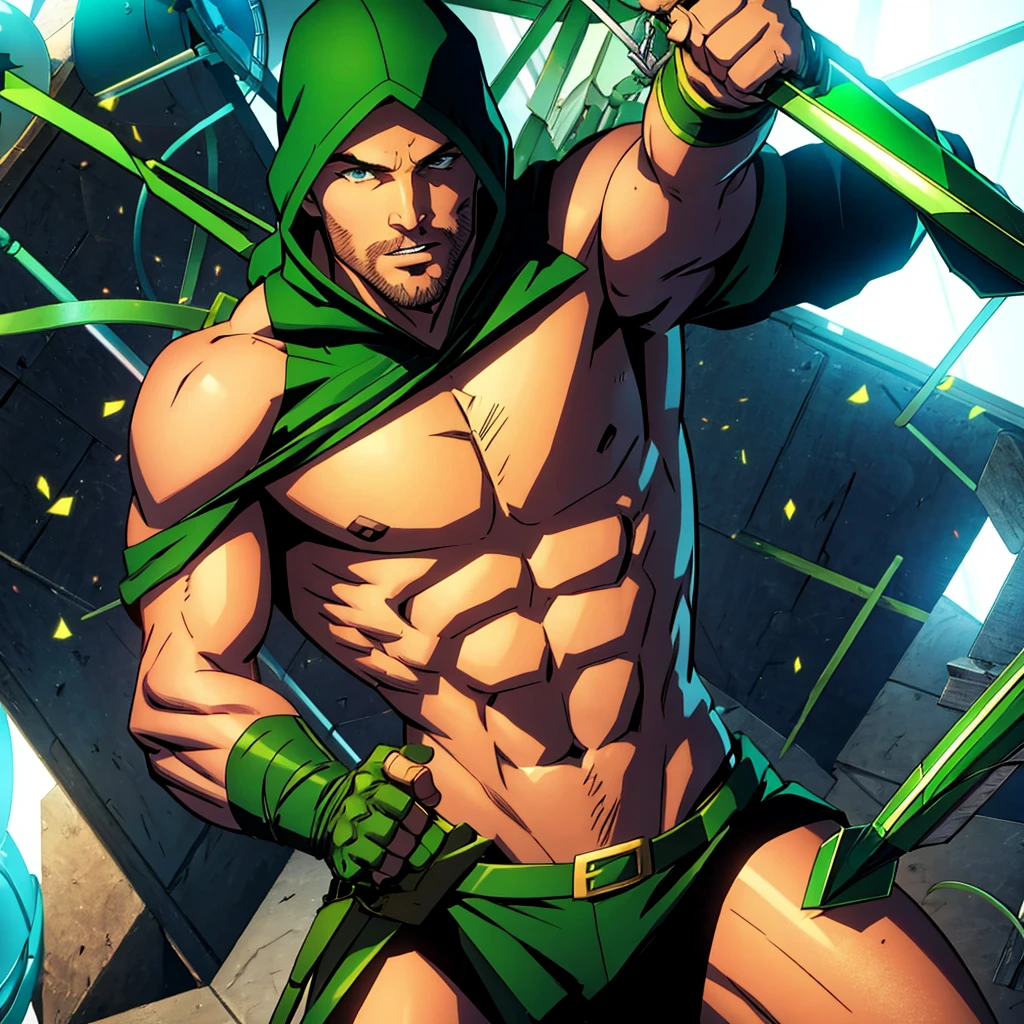 Stephen amell as green arrow 