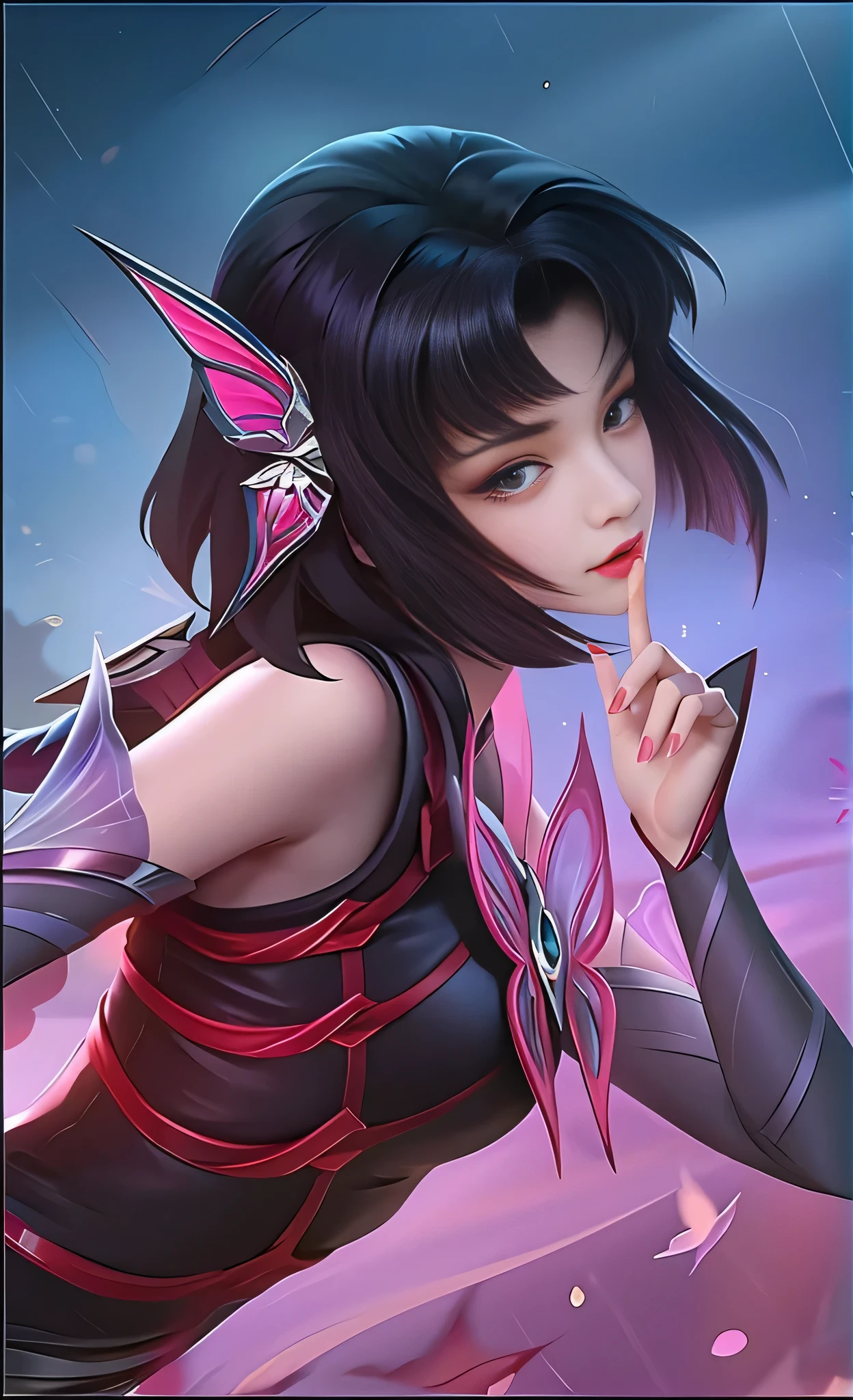 best quality, tmasterpiece,Ultra-high resolution,Clear face,(Reality:1.4),ferpect lighting,(upper body shot), (photorealistic:1.50), anime wallpaper, Guviz style artwork, cover-up fantasy up to magic , by Yang J, Guviz, beautiful artwork illustration, beautiful digital artwork, beautiful digital illustration, Li Song, beautiful anime portrait, art style in Beauvot, 1girl, solo, green eyes, Detail crystal skin, Glowing skin, cinematic lighting, ferpect lighting,