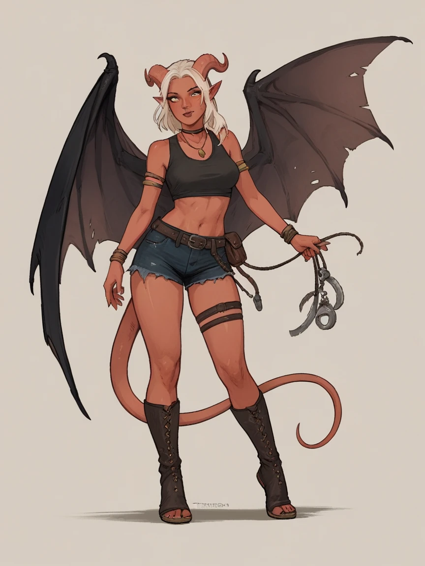 score_9, score_8_up, score_7_up, score_6_up, score_5_up, score_4_up,   wh33z13, 1woman, tiefling, wings