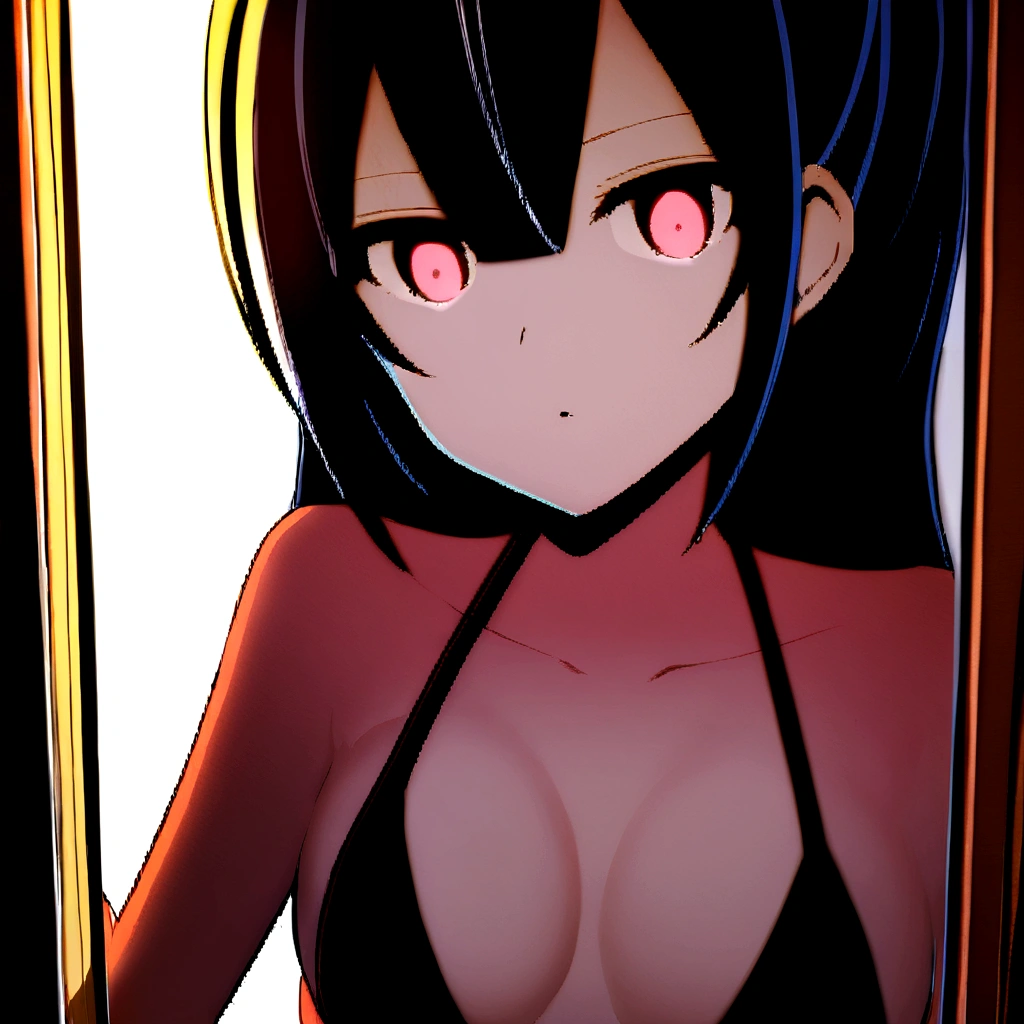A girl who read in class 9 wear a bikini