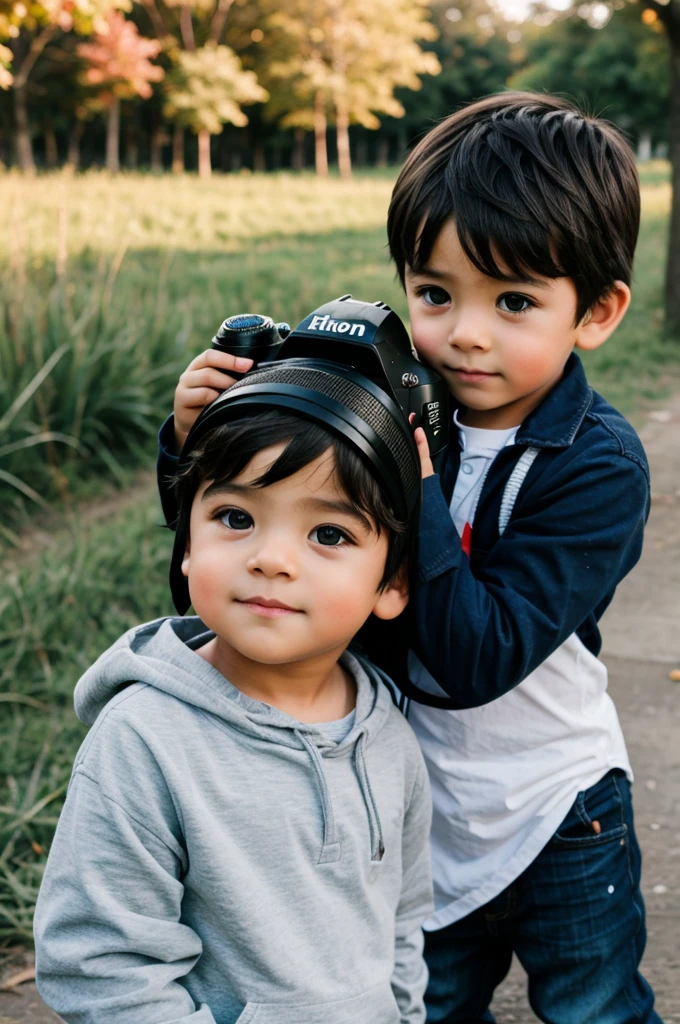 Cute  photographer 