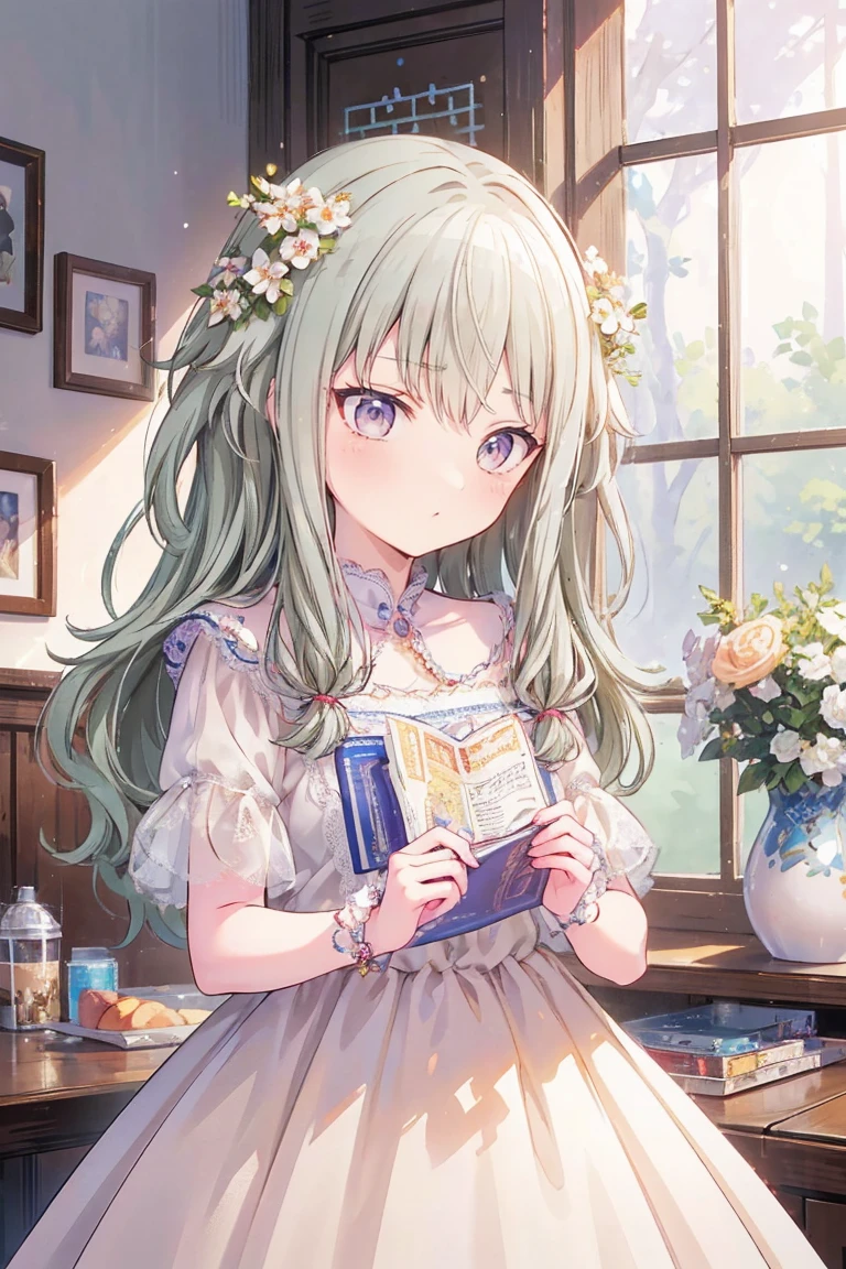 masterpiece、Best image quality、Look this way、Fluffy hair、Delicate eyes、Adorable, 最high quality、Girl、 masterpiece, Most detailed, high quality、Shiny Hair、Very fine and beautiful bright eyes、nose blush、Very detailed, clear and beautiful face, Awards, (((Anatomically correct))、Cowboy Shot