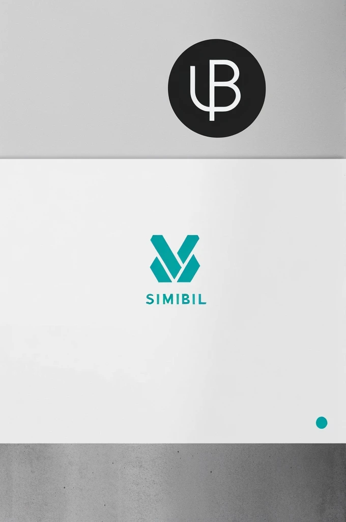 A logo，Style tends to be technological，minimalism，Content is a variation of the word &quot;SIMBOL&quot;，Not too many other elements are needed，Highlight the word simbol