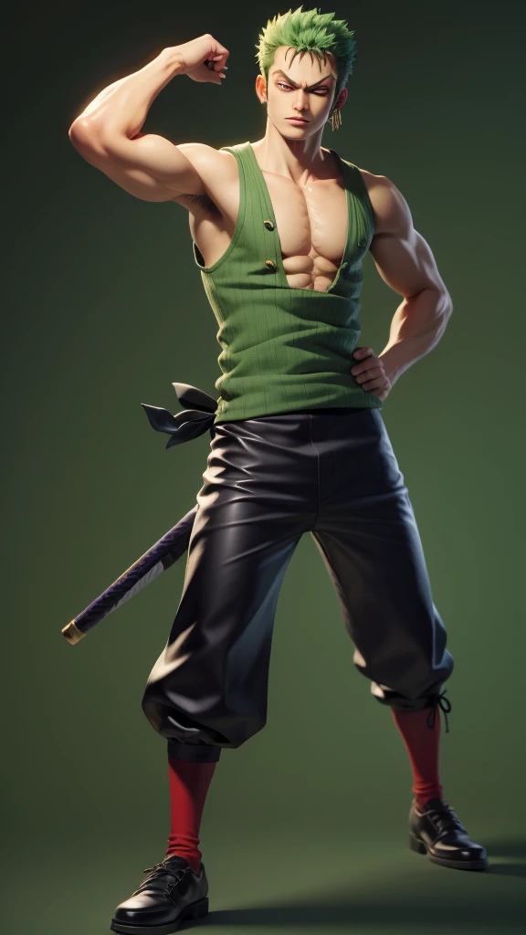 Roronoa zoro in original outfit