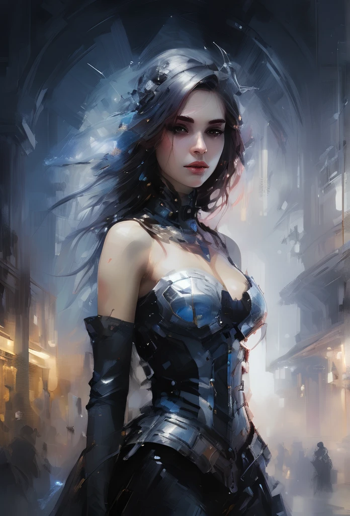 ((8k, realistic, hdr, ))The lady of death, young woman,beautiful, perfect body, perfect detailed: 1.2 170cm, slim, medium breast, holding scyth, sad smile, pale skin, (( ultra realistic, ultra delaited face, ultra detailed body)), night, spooky evironment