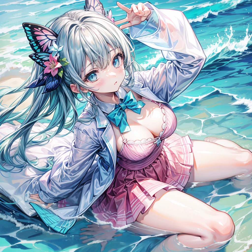 🦋、🌷、🎀、🌊 、🐬