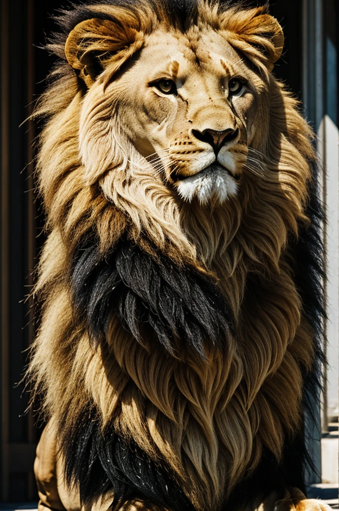 Wealthy fashero lion