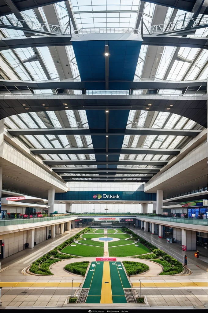 Generate a airport like new delhi
Airport name-dighalbank