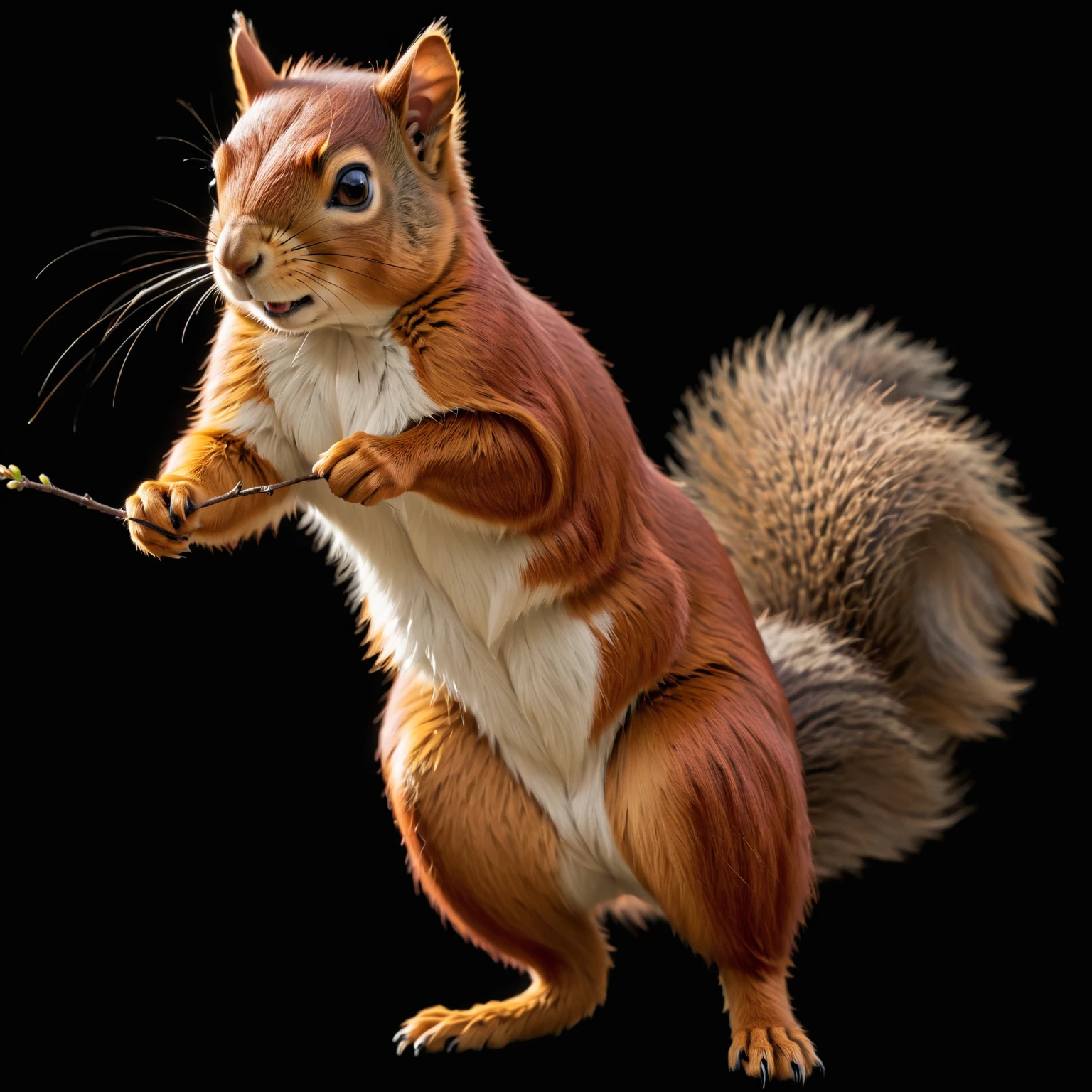 (8K, 16K, Awards, Highest quality, High resolution, Very detailed,Anatomically correct, Realistic, RAW Photos, Tabletop: 1.1),
(squirrel: 1.5),