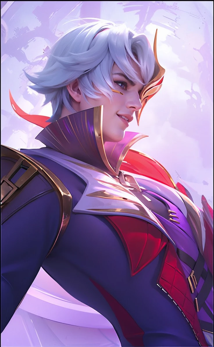A man with realistic blonde hair, exactly the same hairstyle, realistic handsome face, realistic cool expression,Adapt exact clothing, realistic light, realistic shadows, realistic background,Realistic neat hair, smile