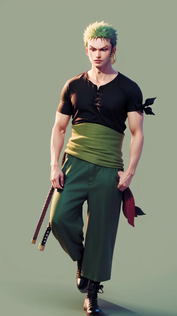 Roronoa zoro in original outfit 