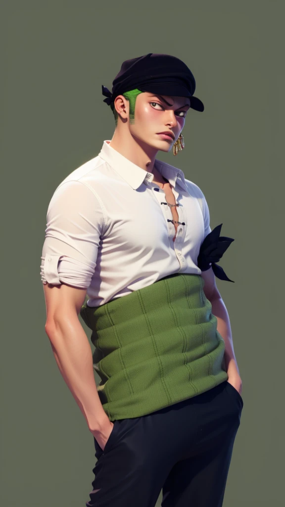 Roronoa zoro in original outfit 