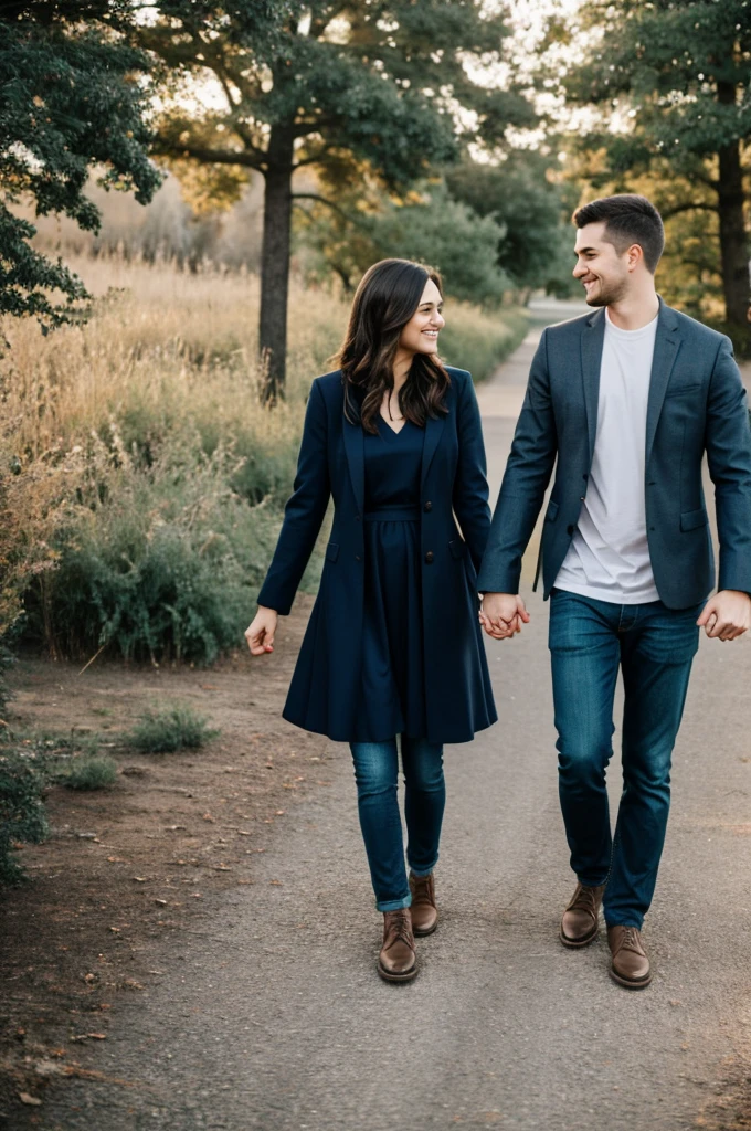 couple, holding hands