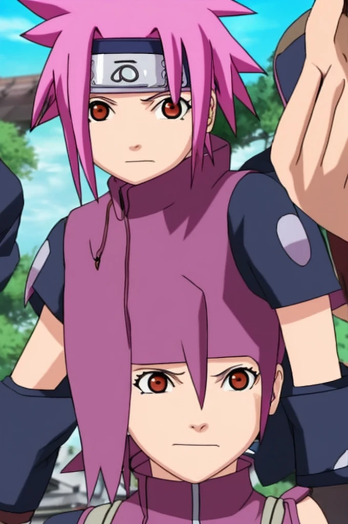 (((Sakura Haruno))),(((Wearing police clothes)))