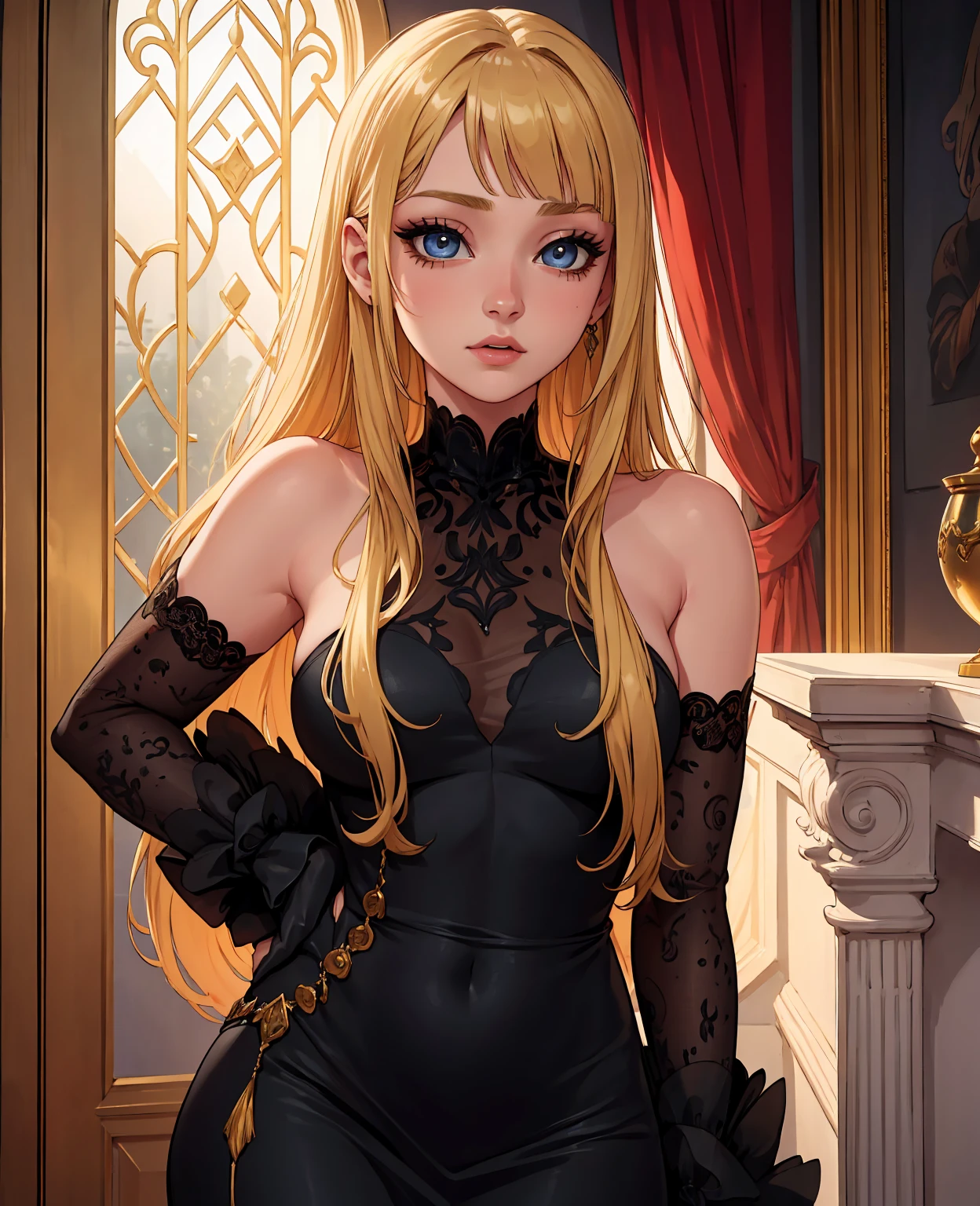 (best quality,4k,8k,highres,masterpiece:1.2),ultra-detailed,(realistic,photorealistic,photo-realistic:1.37),beautiful detailed eyes,beautiful detailed lips,extremely detailed eyes and face,long eyelashes,1 girl,model,fierce,defiant,famous model,blonde,model with confident eyes,striking blue eyes,magnificent hairstyle,breathtaking beauty,flawless skin,fashionable attire,stylish makeup,great posture,posing with attitude,photo shoot set,audience admiring,model under spotlight,dynamic lighting,high fashion vibes,vogue style,graceful movement,runway fashion show,glamorous background,jaw-dropping elegance,strikingly confident expression,captivating charm,piercing gaze,captured in a stunning pose,female model wearing couture,famous for her unique style,inspiration for aspiring models,graceful and bold presence,living legend of the modeling world,renowned across the globe,model known for her fierce and defiant personality
