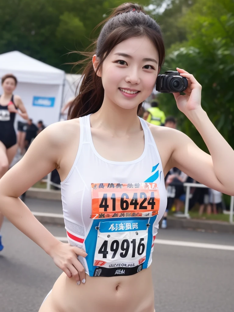 (16km race、Live Shooting、Highest quality、masterpiece)、(Real、Photorealistic)、Super detailed、Ultra-high resolution、1 naked girl、See who&#39;s watching、Beautiful detailed face、A sloppy smile、Waistline、(Thin slim waist) Beautiful detailed skin、Skin Texture、Floating hair、Professional Lighting、Big Tits Same、Depiction of areola and nipple、Stripes and genitalia、I take a shower