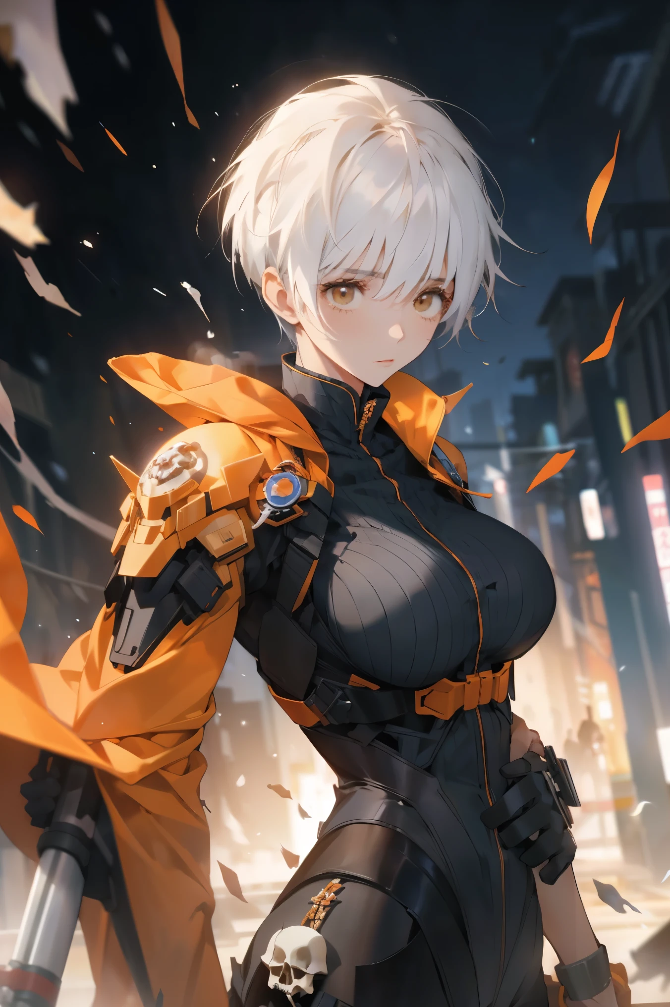 White hair,Tentacles,Huang Li,of,people,Exoskeleton,part,Perfect face,skull,Joist,红色of眼睛,Keep your eyes open,Action poses,Motion Blur,masterpiece,丰富of图形,讲述故事of图像,high quality,Blurred foreground,high resolution,High Detail,巨大of , Crazy breast swelling, Chest larger than shoulder blades, Big breasts and thin waist,(巨大of breasts:1.2),Hydrated skin((rogue))((非常巨大of乳房)),((凹槽露出原有of皮肤))