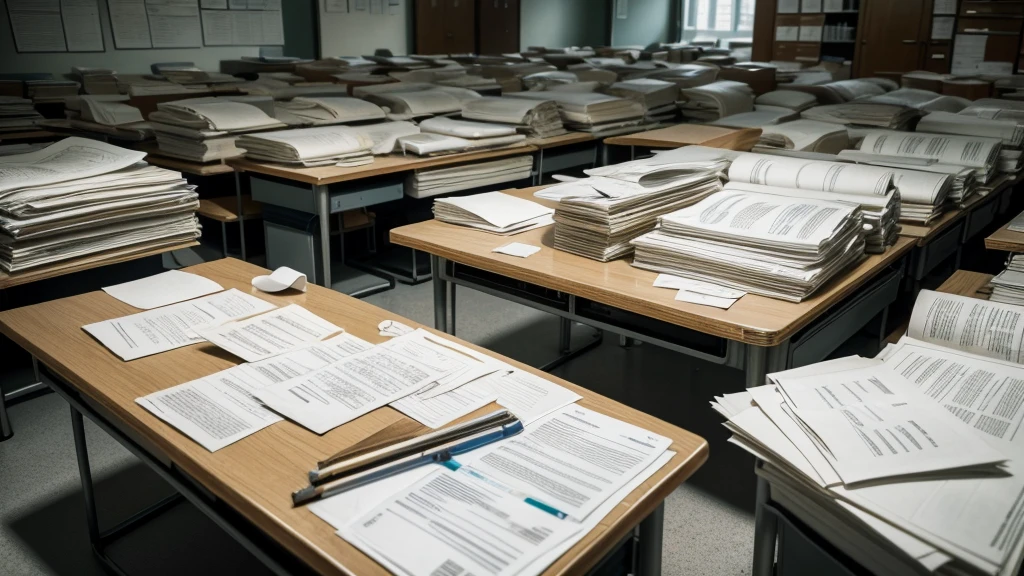 Prompt 1: Bureaucratic Maze
A cluttered desk filled with official documents, papers scattered around, individuals with similar names highlighted, a family navigating through bureaucratic confusion, expressions of frustration and determination, visual elements of identity verification, a backdrop of administrative offices, capturing the chaotic nature of bureaucratic processes.
Negative prompt: organized desk, clear documentation, unique names, relaxed expressions, absence of family, smooth processes, informal setting, no identity confusion, streamlined administration.
Prompt 2: Identity Crisis in Bureaucracy
A chaotic scene of a family surrounded by piles of official documents, multiple forms showing similar names, visible confusion and frustration on their faces, an atmosphere of administrative complexity, identity verification processes in the background, elements of bureaucracy and paperwork overload.
Negative prompt: orderly documents, distinct names, calm expressions, no family involvement, straightforward processes, clear identity verification, minimal paperwork, relaxed setting, efficient administration.
Prompt 3: Navigating Bureaucratic Confusion
A family at a desk overloaded with official papers, multiple documents showing identical names, expressions of confusion and stress, a backdrop of government offices, elements of identity verification and bureaucracy, capturing the struggle and frustration of dealing with administrative complexities.
Negative prompt: tidy workspace, clear and distinct names, relaxed and happy faces, absence of family, smooth and efficient processes, minimal paperwork, informal setting, clear identity management, efficient bureaucracy.
Prompt 4: The Tangled Web of Bureaucracy
An intricate scene of a family trying to sort through heaps of official documents, forms with identical names scattered around, visible signs of confusion and frustration, identity verification processes in progress, a detailed backdrop of an administr