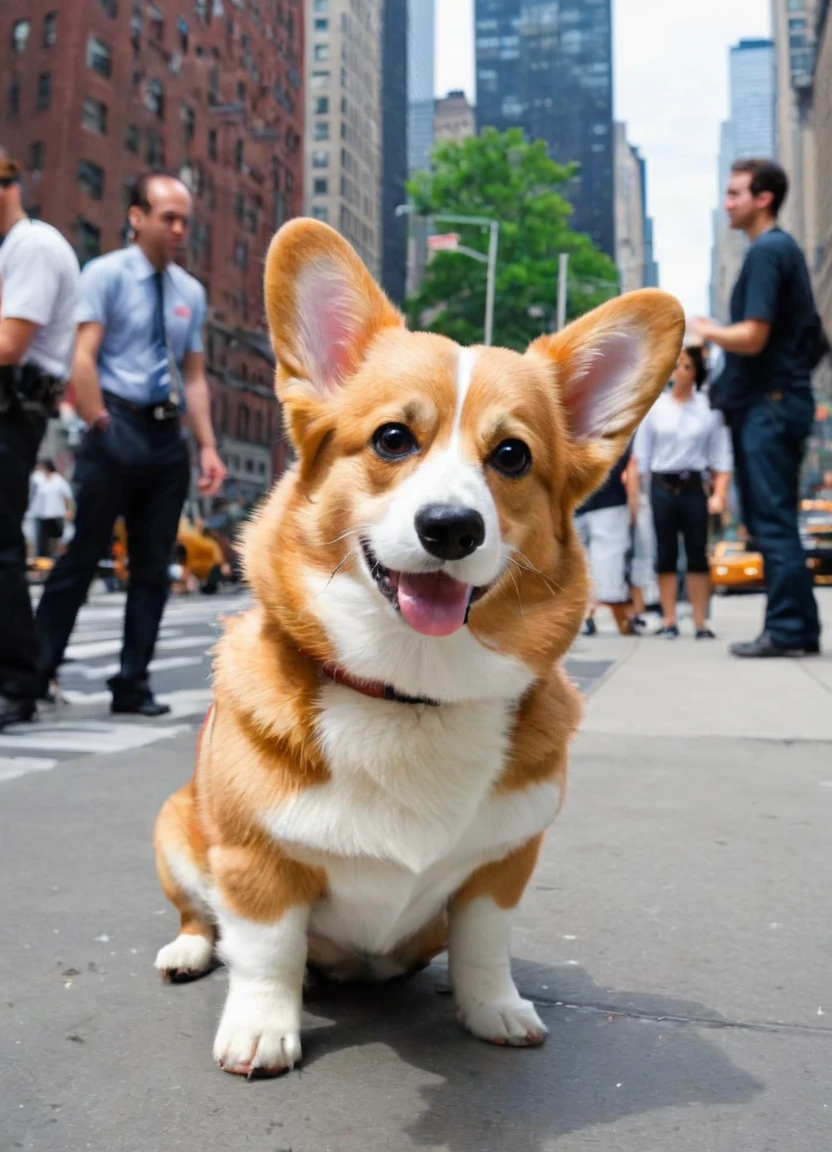 corgi in new york