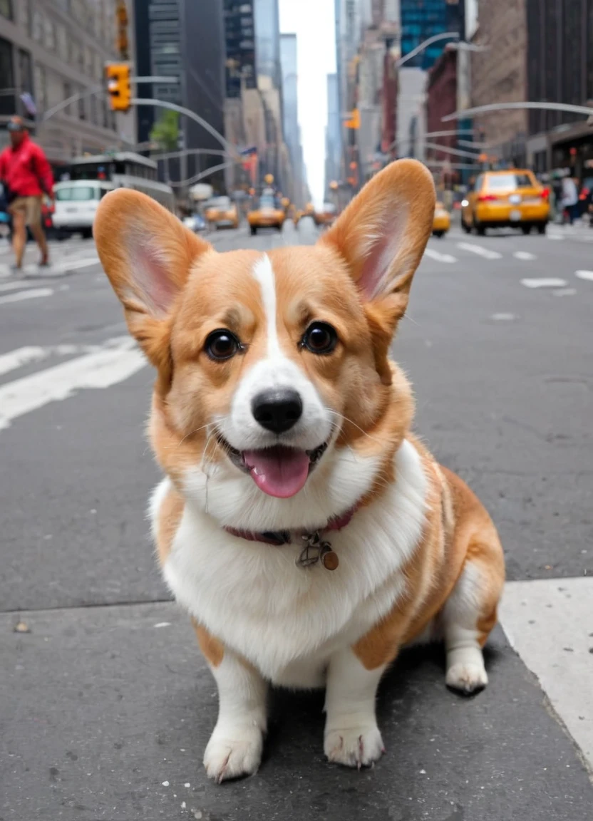 corgi in new york