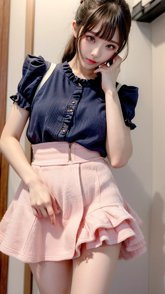 AIBeauty、リアルBeauty、cute ruffle skirt、Hide pubic hair