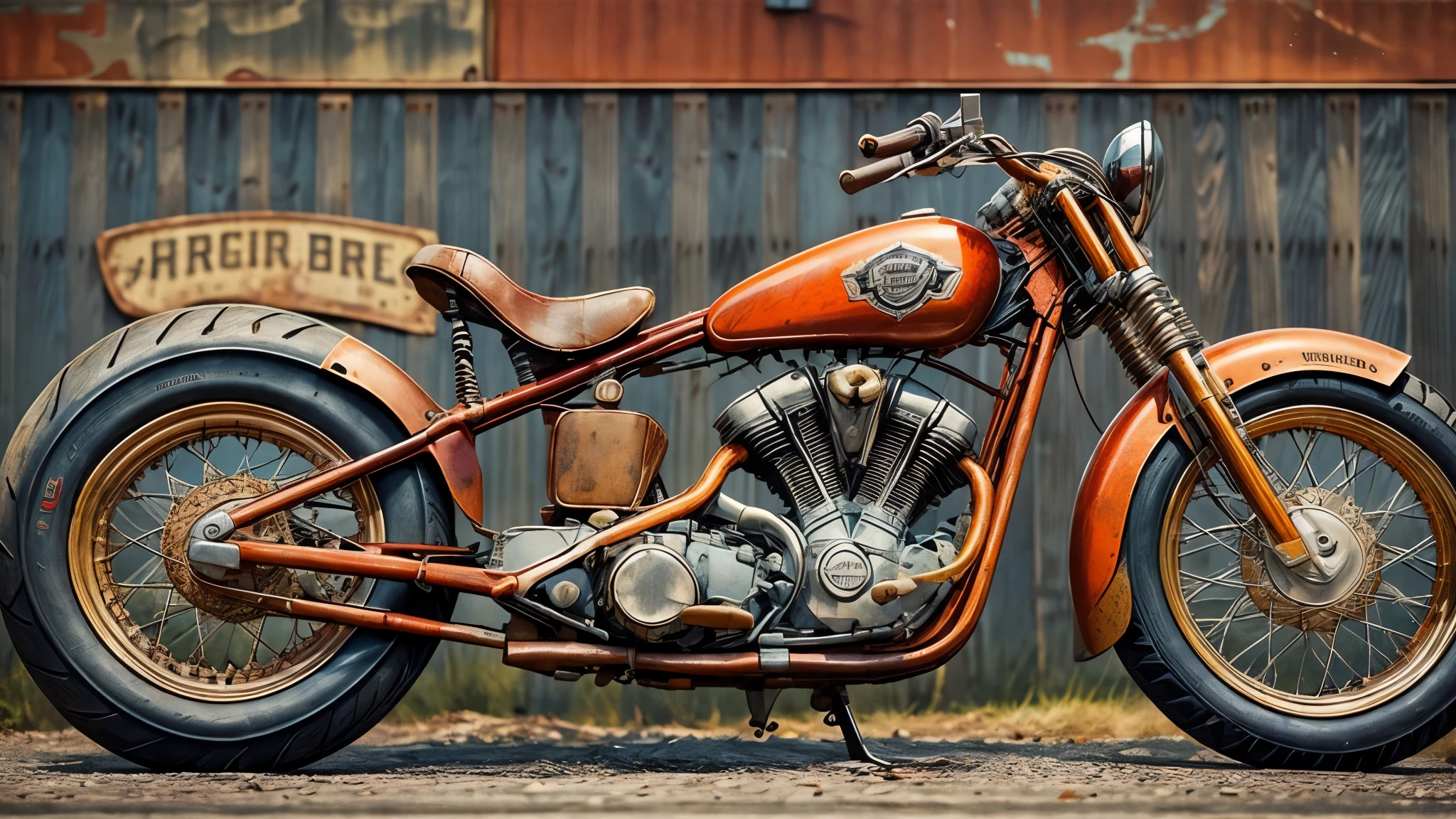 1940's era motorcycle racing, leather motorcycle helmets, checkered flag, dirt track, (early Harley Davidson motorcycles, bobber motorcycles, detailed motorcycle, detailed motor, detailed tires, proportional motorcycle frames), detailed faces, detailed riders,