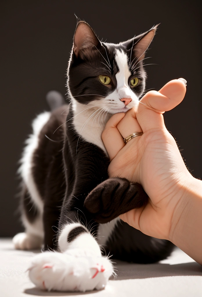 cat foot