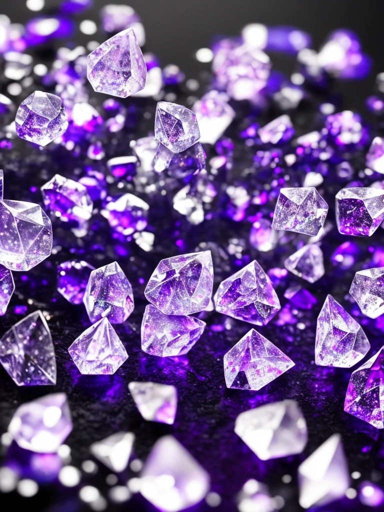 a close up of a crystal with a purple light in the background, glowing crystals, beautiful crystals, colorful crystals, crystals, crystalized, magical crystals, crystals enlight the scene, crystal material, glowing crystal on a rock, dimly glowing crystals, made of crystals, crystal color, iridescent crystals, colourful 3 d crystals, crystallized, neon rainbow quartz