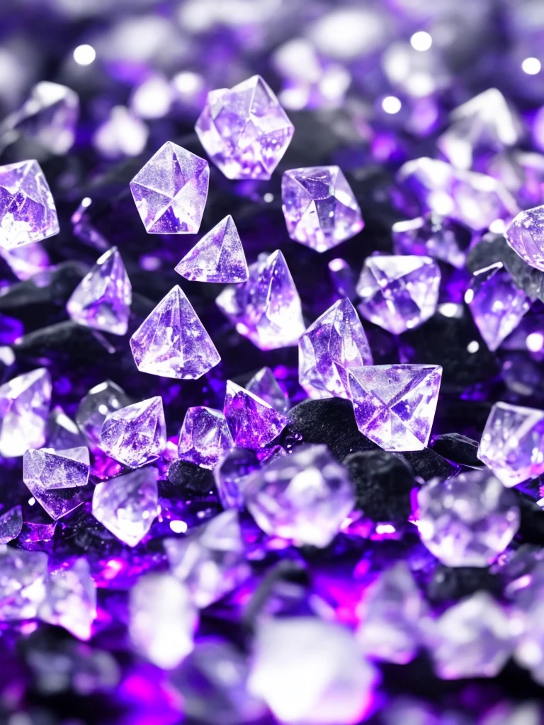 a close up of a crystal with a purple light in the background, glowing crystals, beautiful crystals, colorful crystals, crystals, crystalized, magical crystals, crystals enlight the scene, crystal material, glowing crystal on a rock, dimly glowing crystals, made of crystals, crystal color, iridescent crystals, colourful 3 d crystals, crystallized, neon rainbow quartz