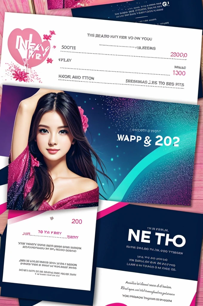 Neo party invitation Beautiful Cool Current Beautiful