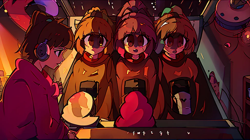 Girls are traders, pink theme, style anime, computers, living room, in the computers screen is chart stock night light , (very detailed:1.2), (warm light:1.2), masterpiece, surreal,32k, Very detailedCG Unity 8K Wallpaper, highest quality (masterpiece,highest quality:1.5)