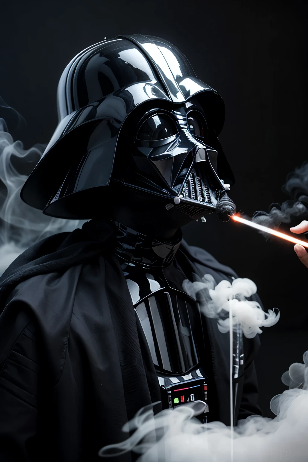 Create darth vader smoke weed