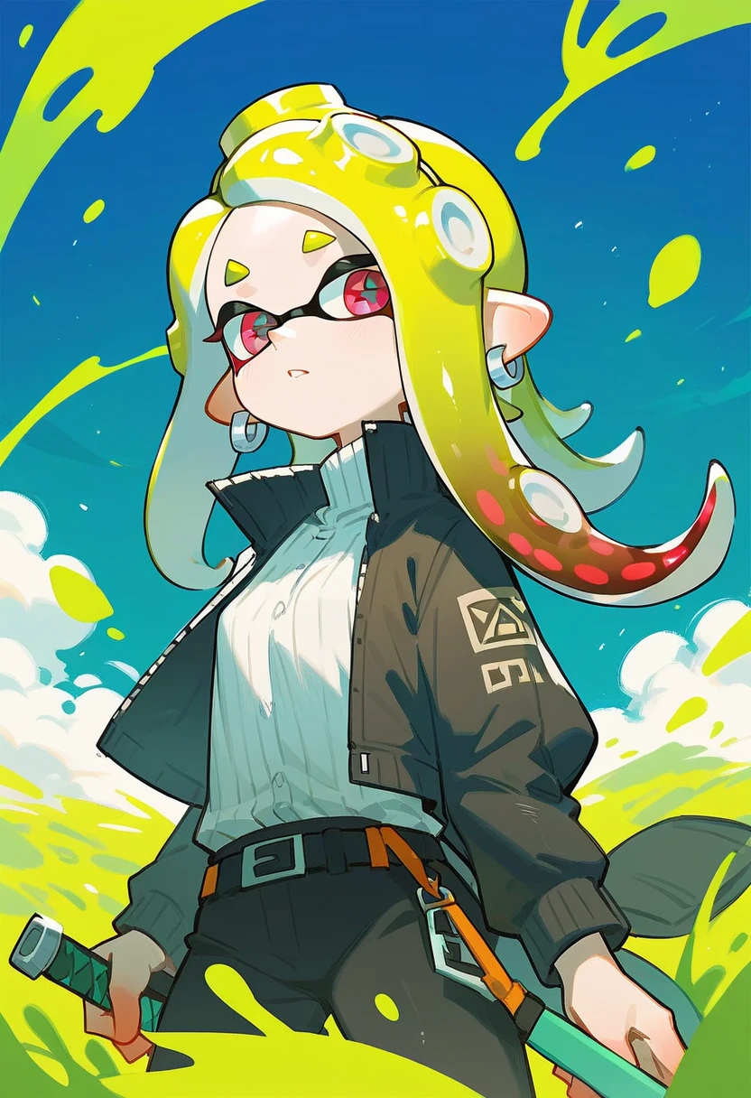 Splatoon Octolings, surviving in the wild, open fields