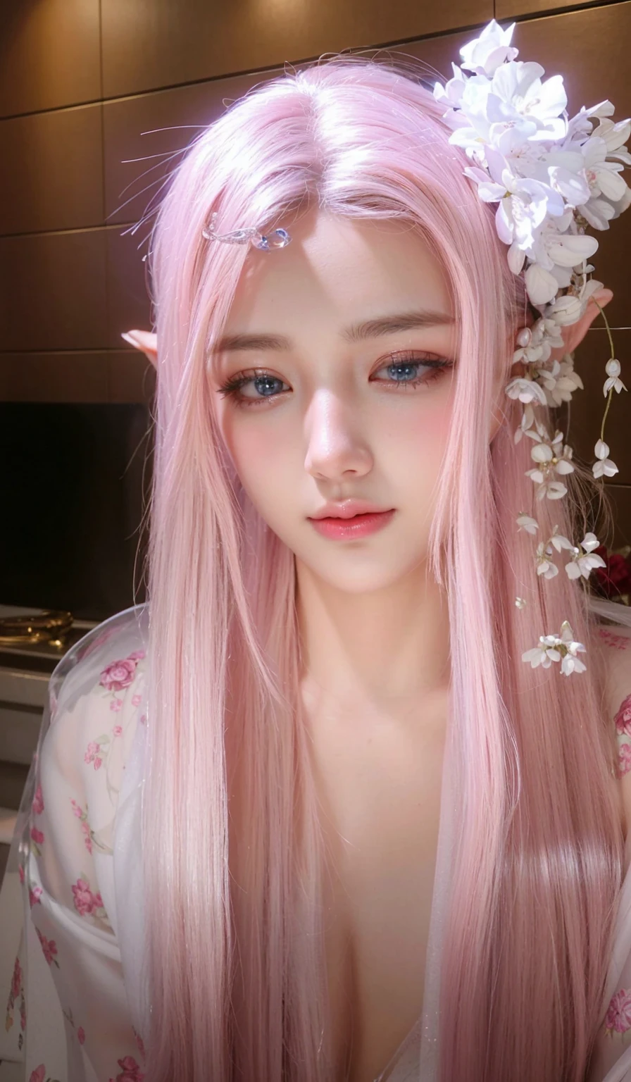 Game Art，Best image quality，Maximum resolution，8K，(A bust photo)，(portrait)，(Head close-up)，(Rule of Thirds)，Unreal Engine 5 rendering works，20 year old girl，((Queen))，The eyes are very detailed，(Large Breasts)，Elegance and nobility，Light，Light线追踪，Game CG，((3D Unreal Engine))，OC rendering reflection mode，4K，Ultra-clear，Sensual，Translucent lace，Fair and plump figure，Pretty Face，Light泽凝胶涂层，身着华贵礼服的Queen，Crystal Gem Crown，Necklace jewelry，blue eyes，The tattoo is very three-dimensional，Gorgeous and intricate tattoo designs，Ultra-clear portrait，Sexy body，Temple Princess，Sapphire eyes，Fine gold and diamond jewellery，Luxurious jewelry，Wearing diamond gemstone jewelry，Gorgeous jewelry all over the body，Pearl Necklace，breasts   symmetrical，