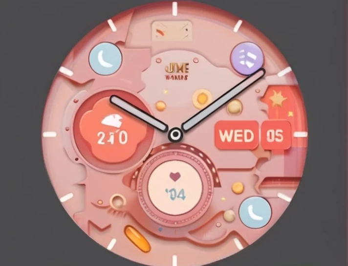 Wall Clock style wonder woman