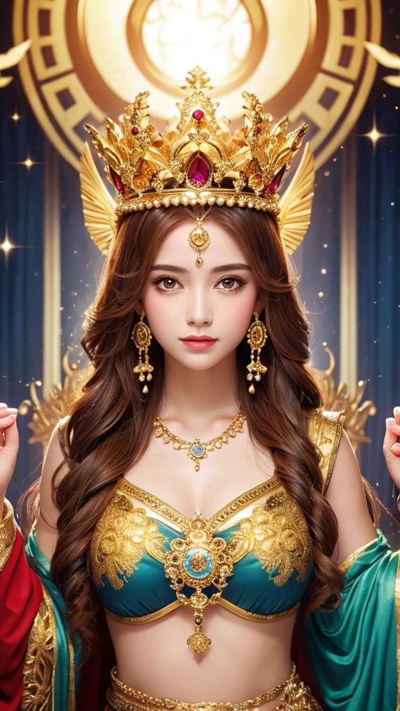 Goddess Golden Gorgeous Crown