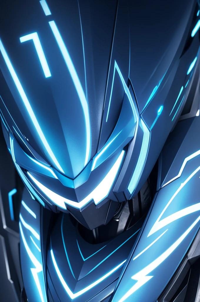 name "voltage" with metallic letters in shades of blue 
