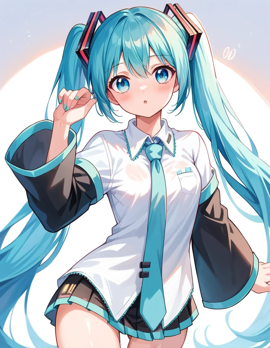 masterquality,nsfw,nudeHatsune Miku,1girl,,poor tits,,nursery uniform smock,nsfw