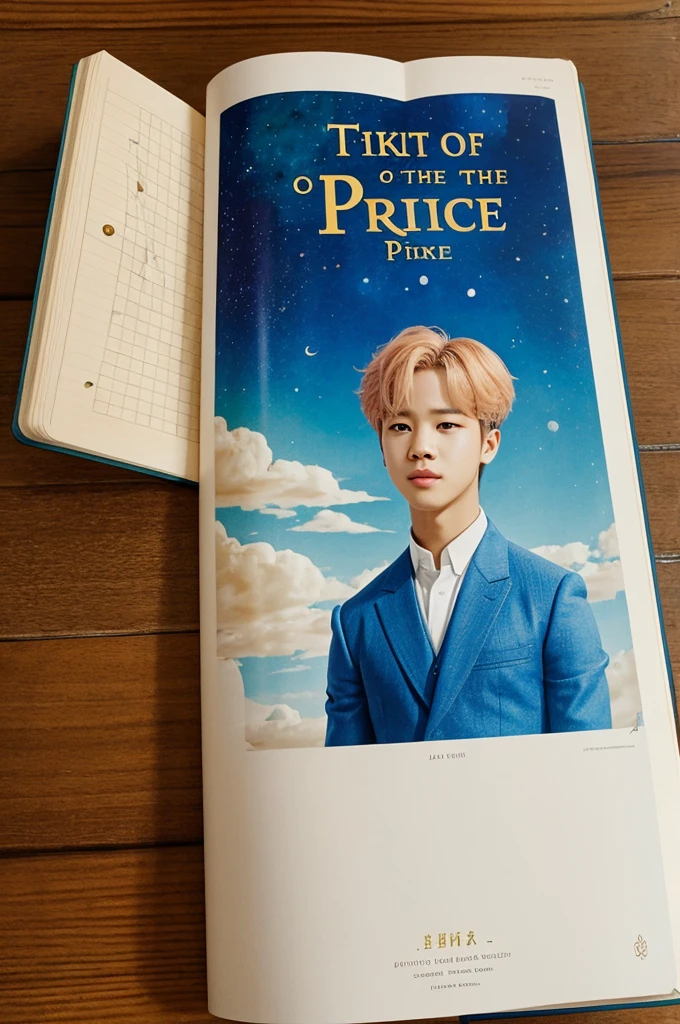 Jimin from BTS as the book of the little prince