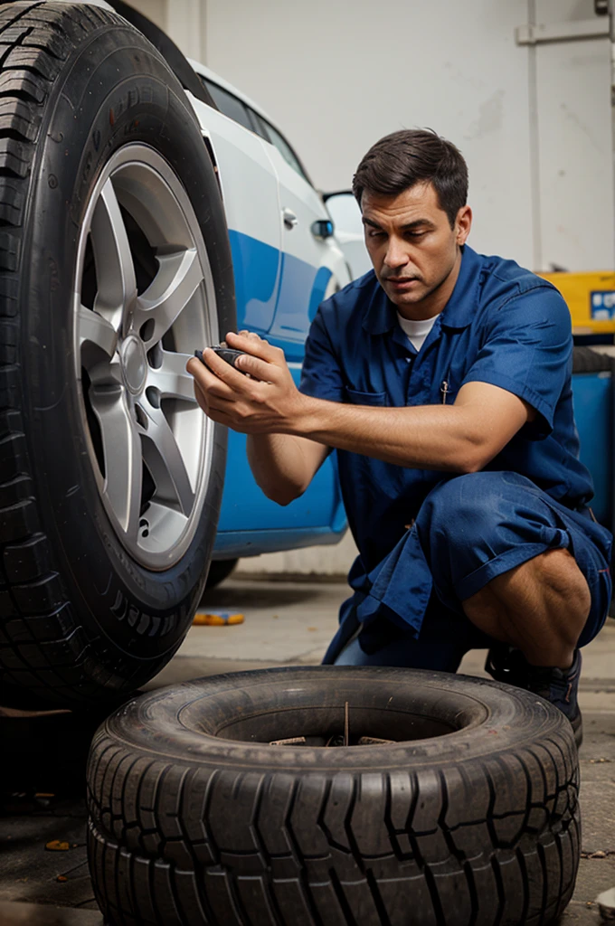Tire repairman