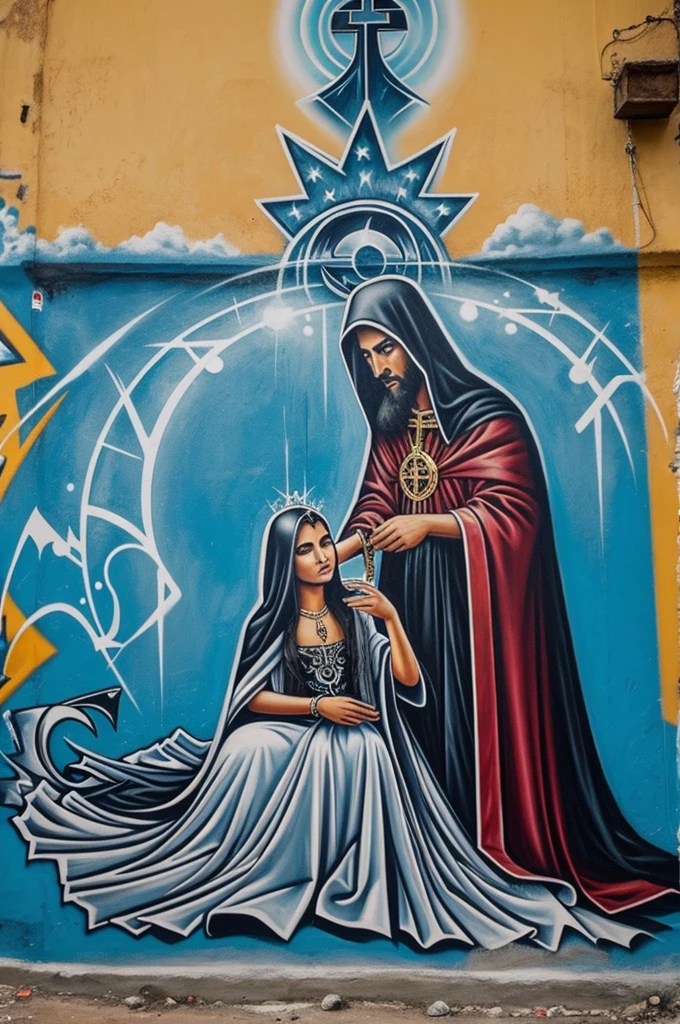 Grafiti de santo pacto