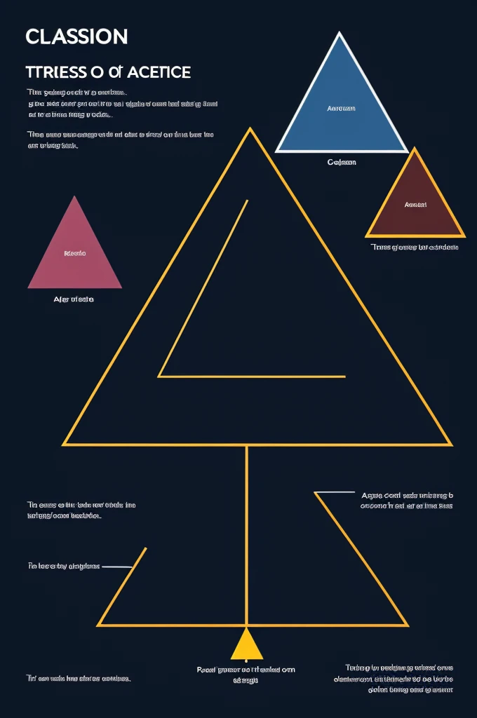 Classification of triangle according to its sides and angles